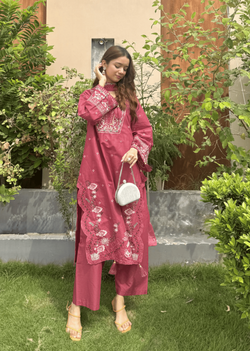 Azeen Embroidered - 3 pcs